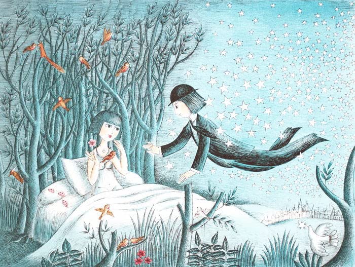 レイモン ・ペイネ　ポスター　タテ約７０c m ヨコ約５０cm アルミフレーム付 Amazon｜レイモン・ペイネ 『星の王子様』リトグラフ｜アート